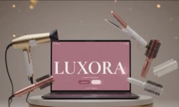 طراحی و توسعه وب‌سایت مدرن سه‌بعدی (3D) | LUXORA