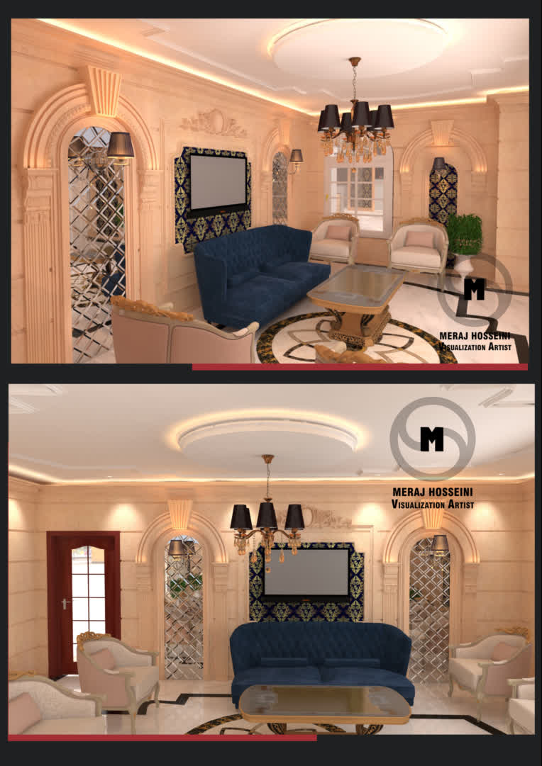فضای لابی لوکس