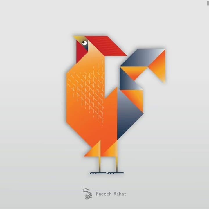 Origami illustration is appropriate