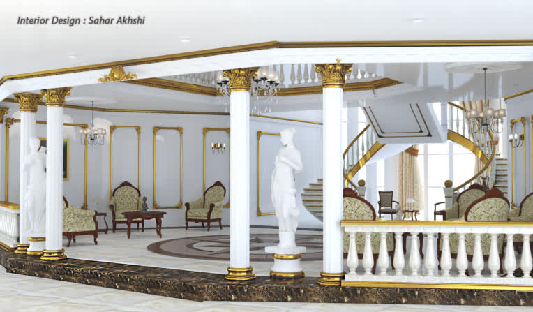 طراحی سه بعدی طراحی داخلی
