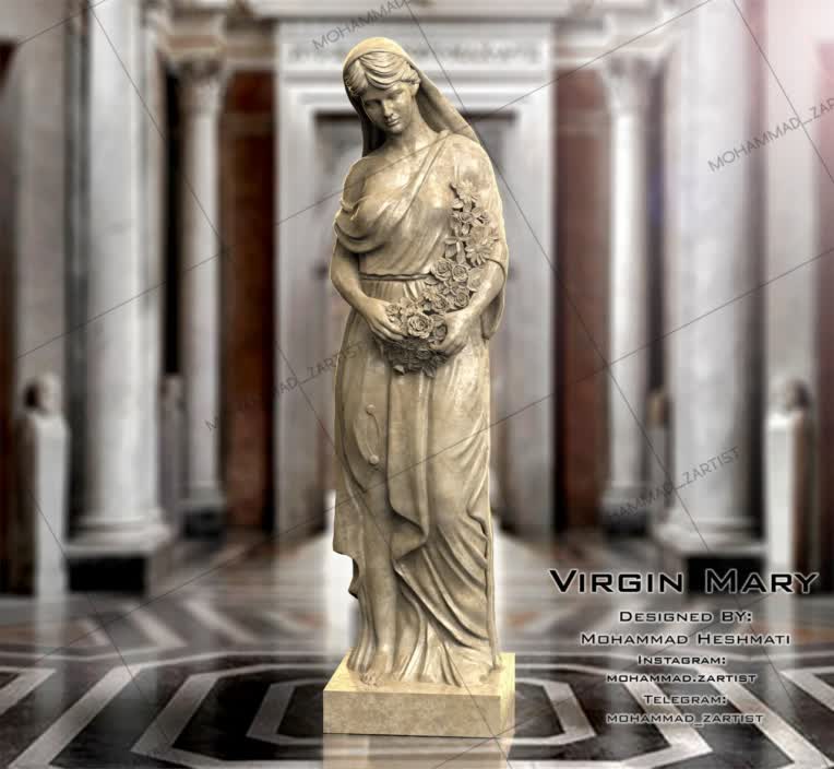 مجسمه ی مریم مقدس