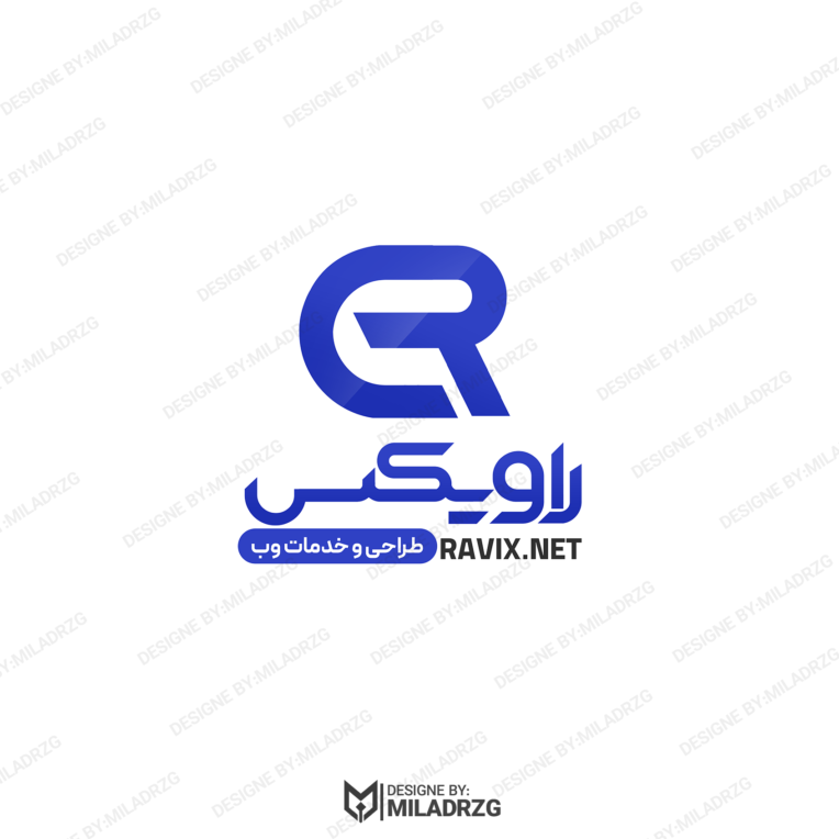 طراحی لوگو گروه طراحی سایت راویکس