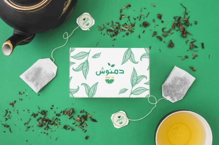 طراحی لوگو و بسته بندی دمنوش