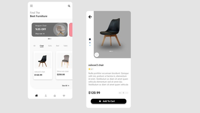 اپ فروشگاهی آنلاین مبلمان