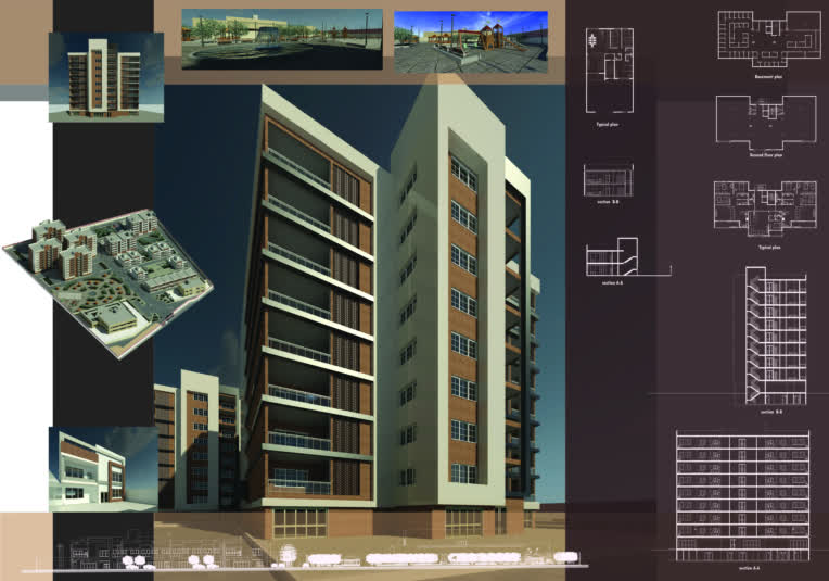 شیت بندی معماری