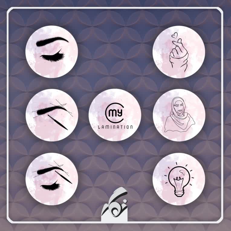 طراحی کاور هایلایت پیج « لیف و میکروبلیدینگ »