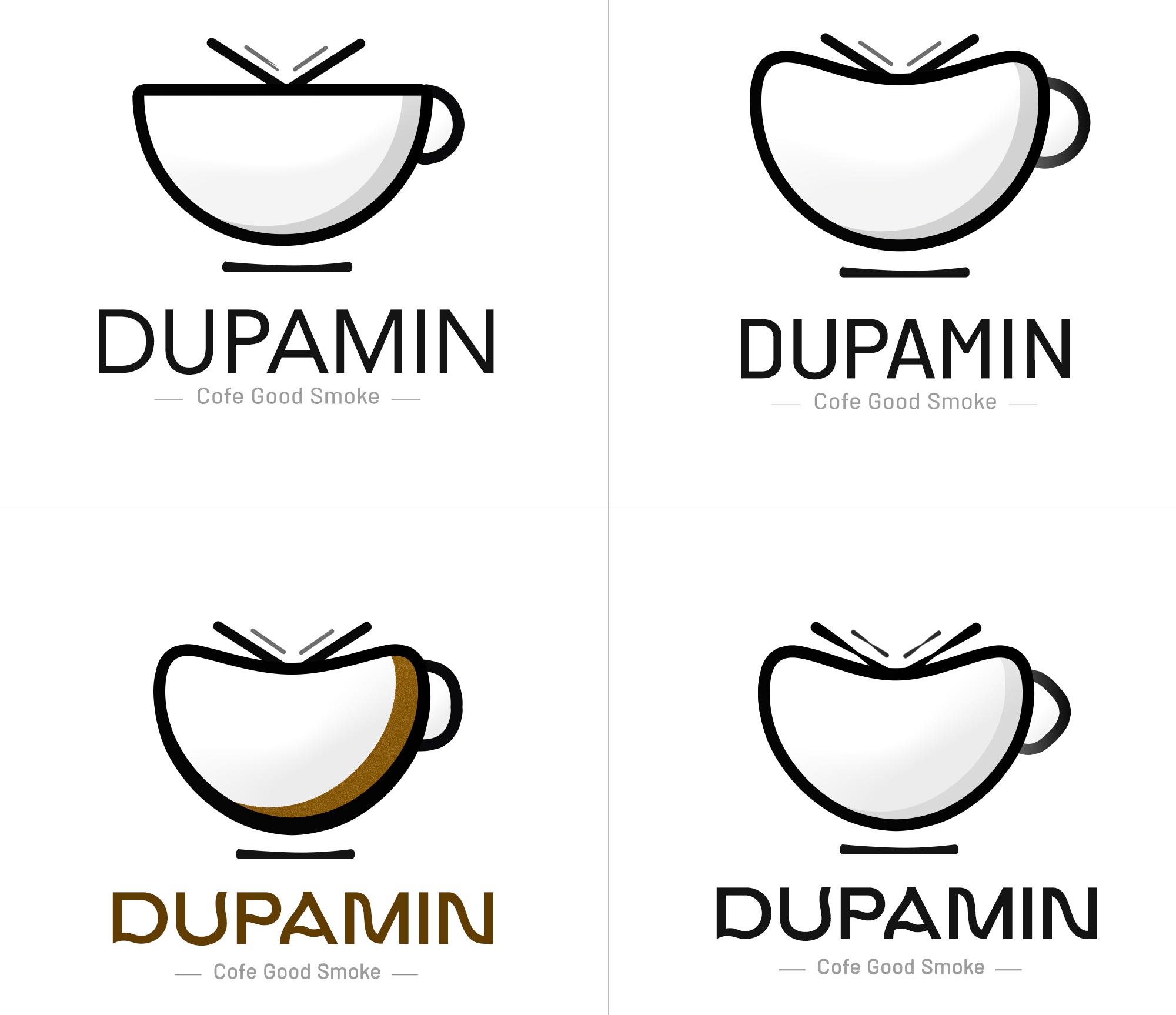 طراحی لوگو کافه