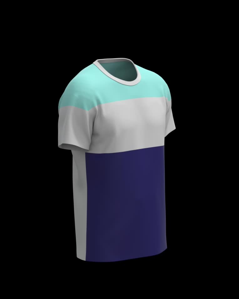 طراحی سه بعدی تیشرت