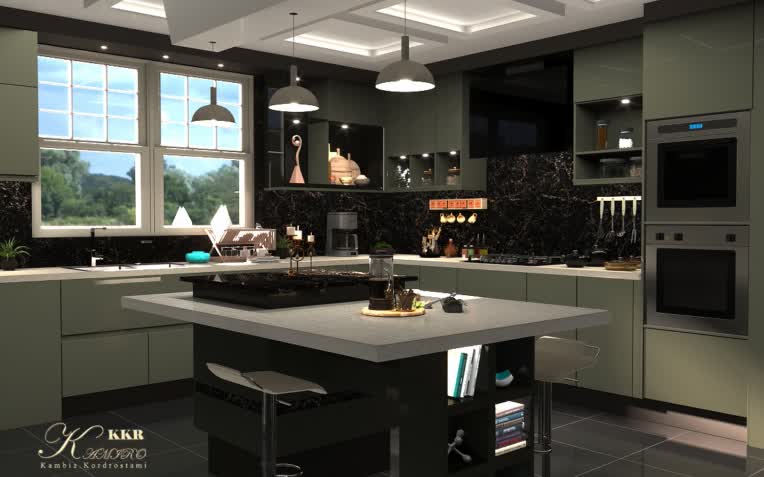 طراحی آشپزخانه و کابینت مدرن