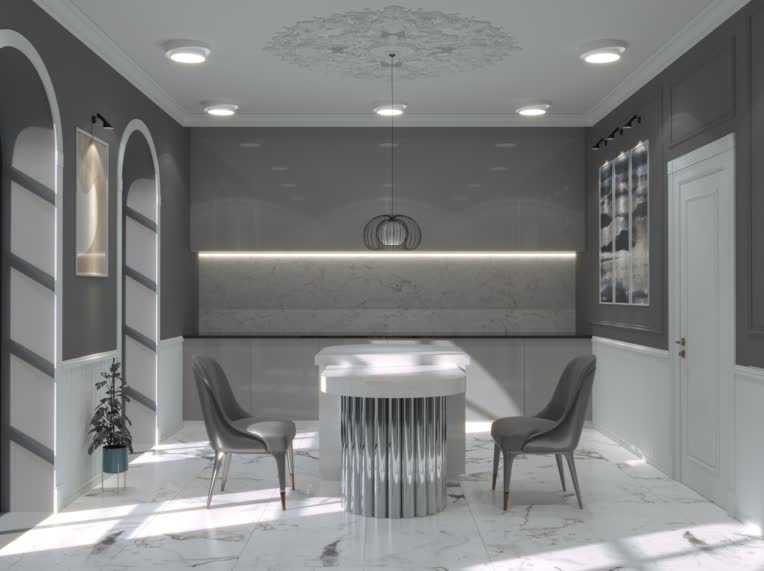 آشپزخانه نئوکلاسیک