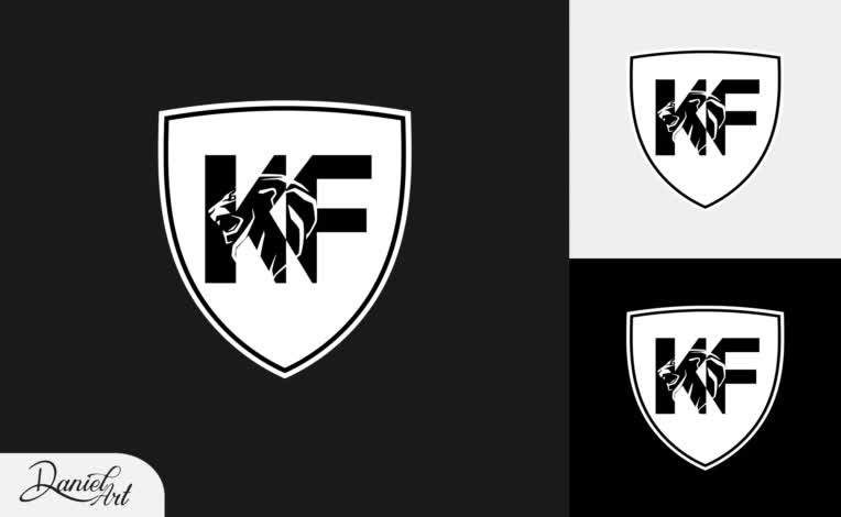 طراحی لوگو برای فروشگاه خودرو KF