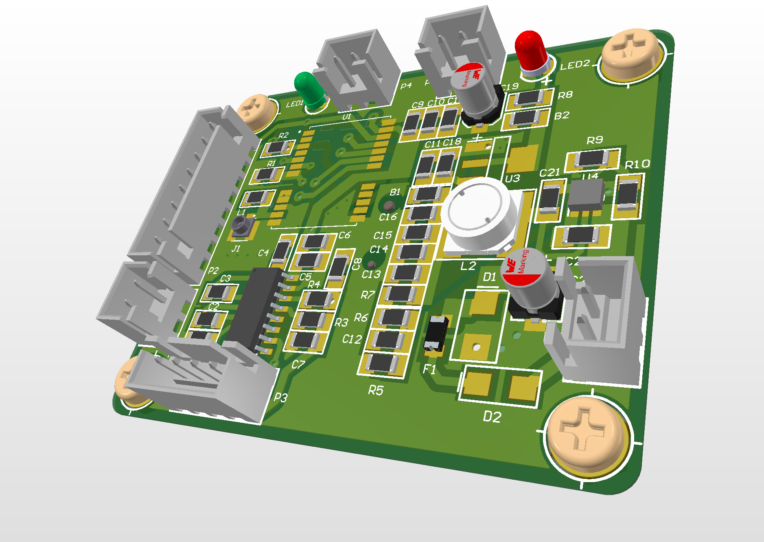 طراحی PCB برای مدار GPS