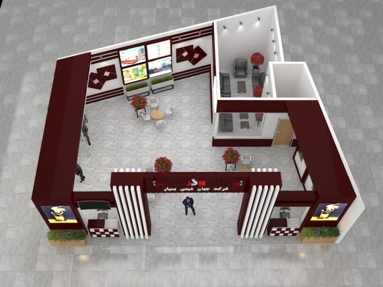 طراحی غرفه نمایشگاه