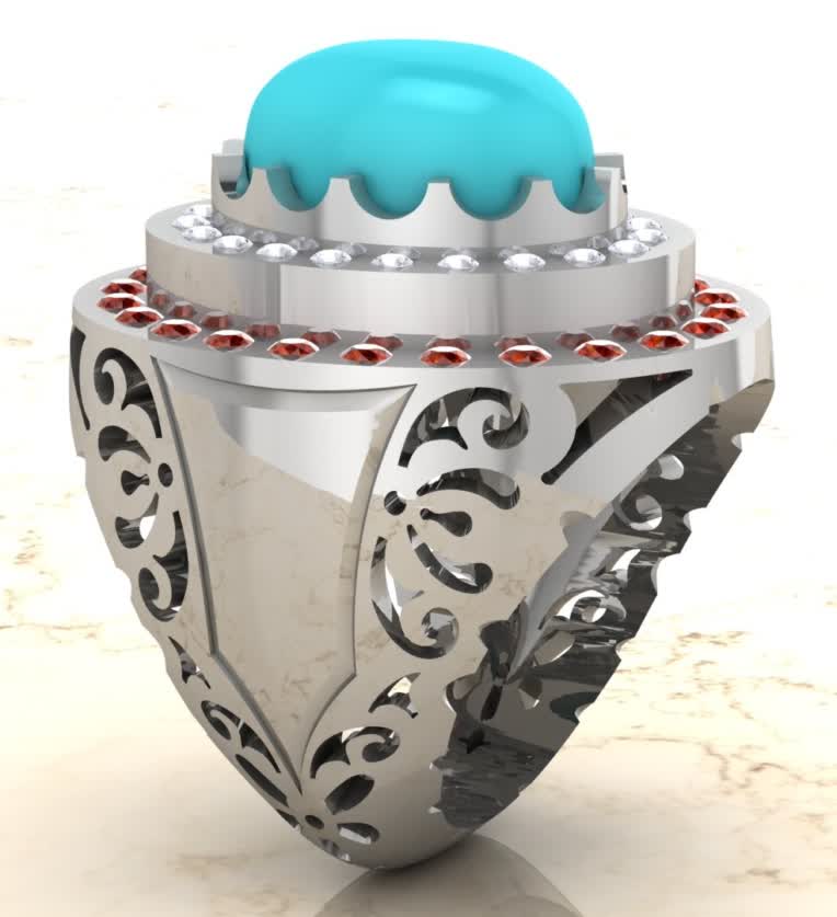 طراحی طلا و جواهر