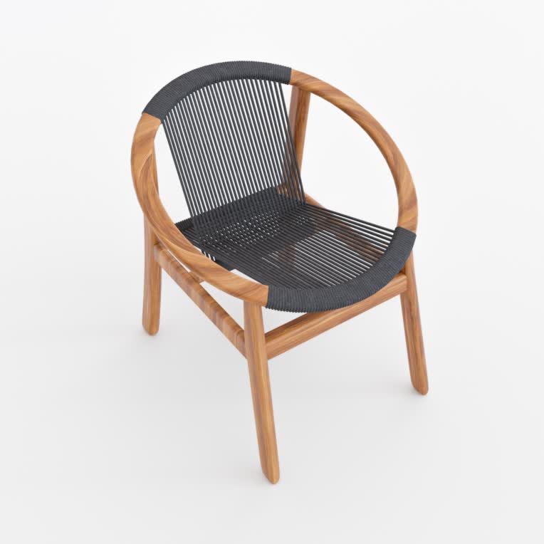 مدل سه بعدی صندلی مدرن 4