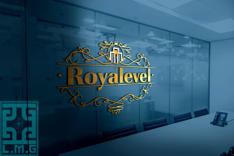 طراحی لوگو هلدینگ تجاری (Royalevel)-سری اول