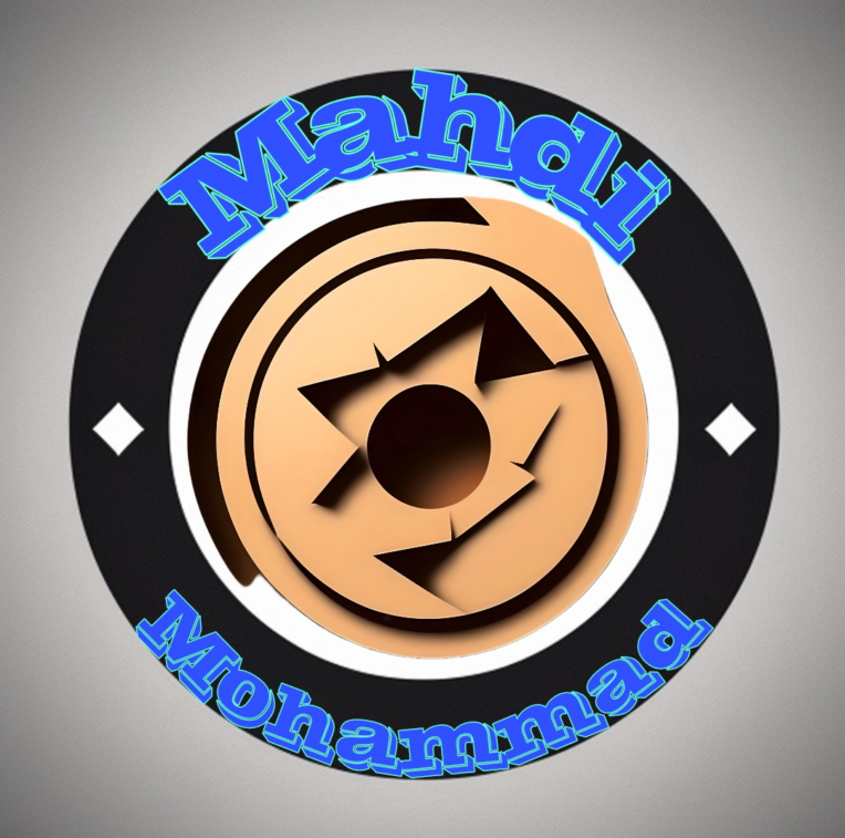 لوگو زیبا با نام محمد مهدی (نمونه کار)
