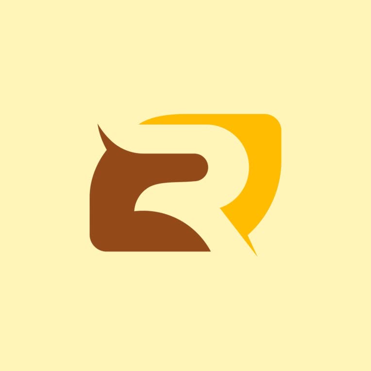 طراحــــی لـــوگـــو بــا حـــرف R