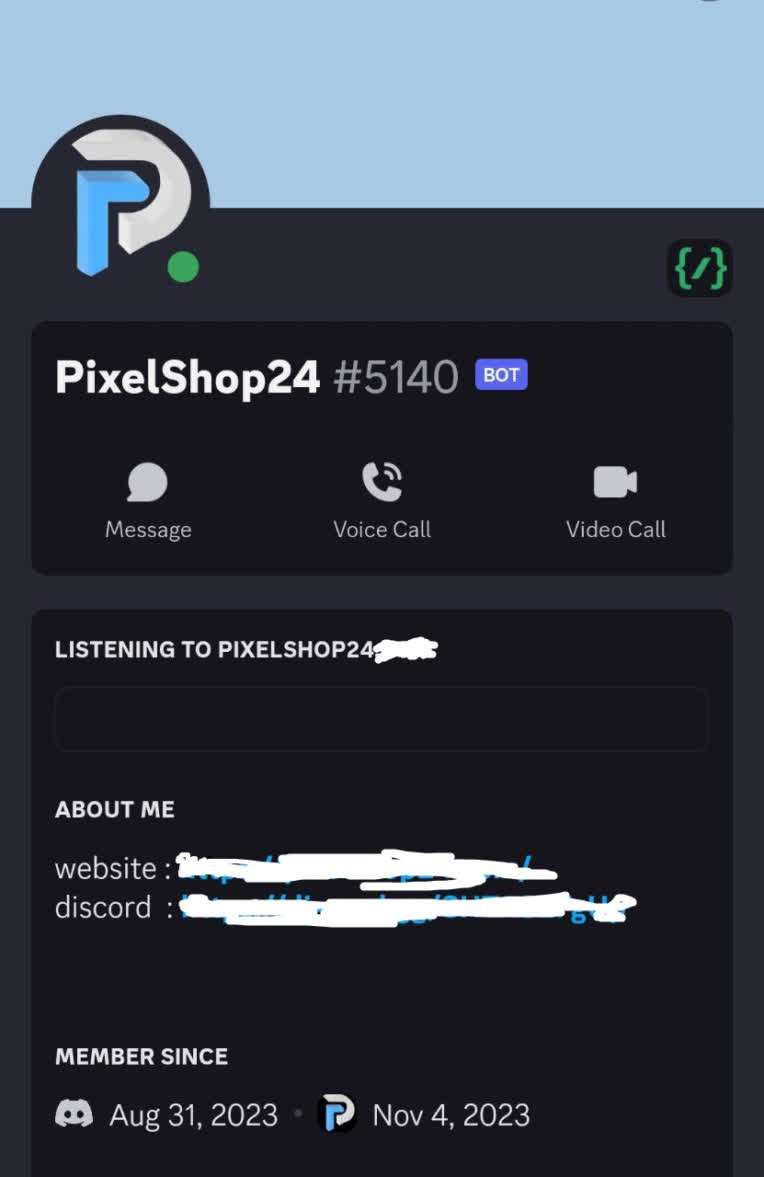 ربات دیسکورد با کامند های اختصاصی