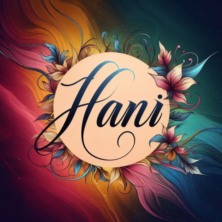 طراحی لوگو برند هانی برای سایت و پروفایل