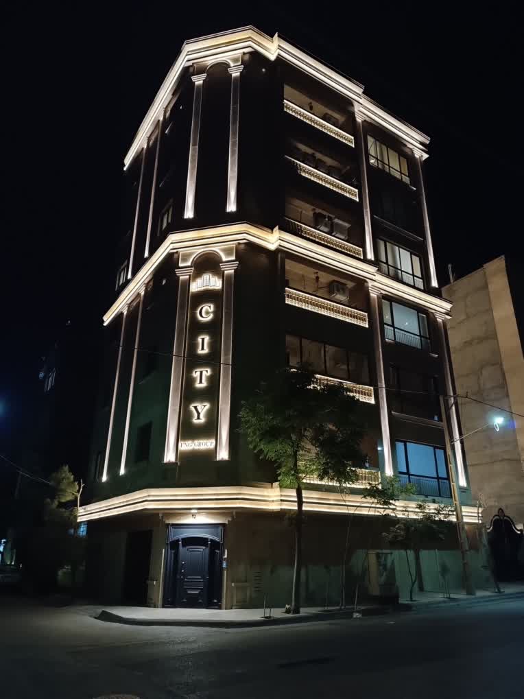 طراحی نما ساختمان مسکونی ستاره شهر