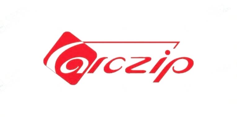طراحی نشانه لاتین زیپ پانل arczip