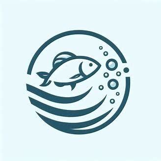 لوگو با طرح ماهی مخصوص رستوران های دریایی🐟