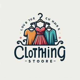 طراحی لوگو برای فروشگاه لباس فروشی زنانه👗👚