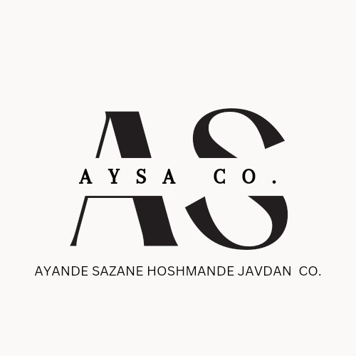طراحی لوگو تایپ کلاسیک و ساده در سربرگ و سایت اختصاصی شرکت