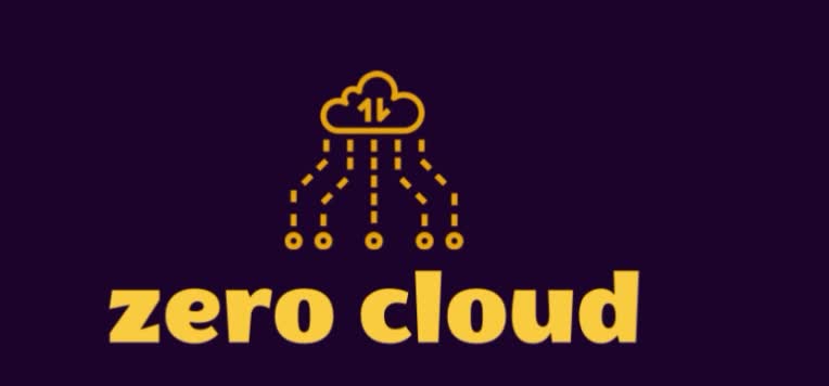 فایل نمونه طراحی لوگو zero cloud