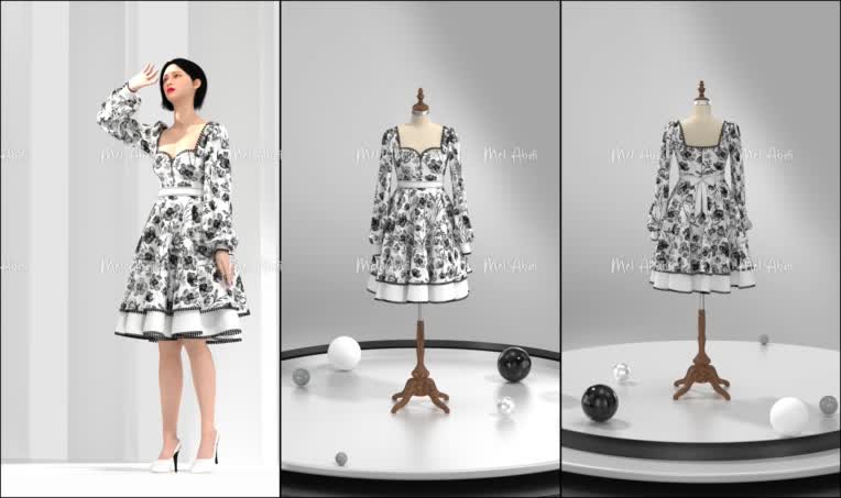 طراحی لباس 3d  با نرم افزار clo3d