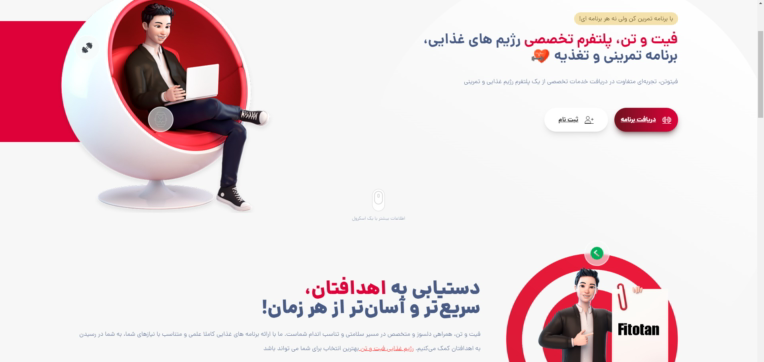 برنامه نویس و سئو وبسایت فیت و تن