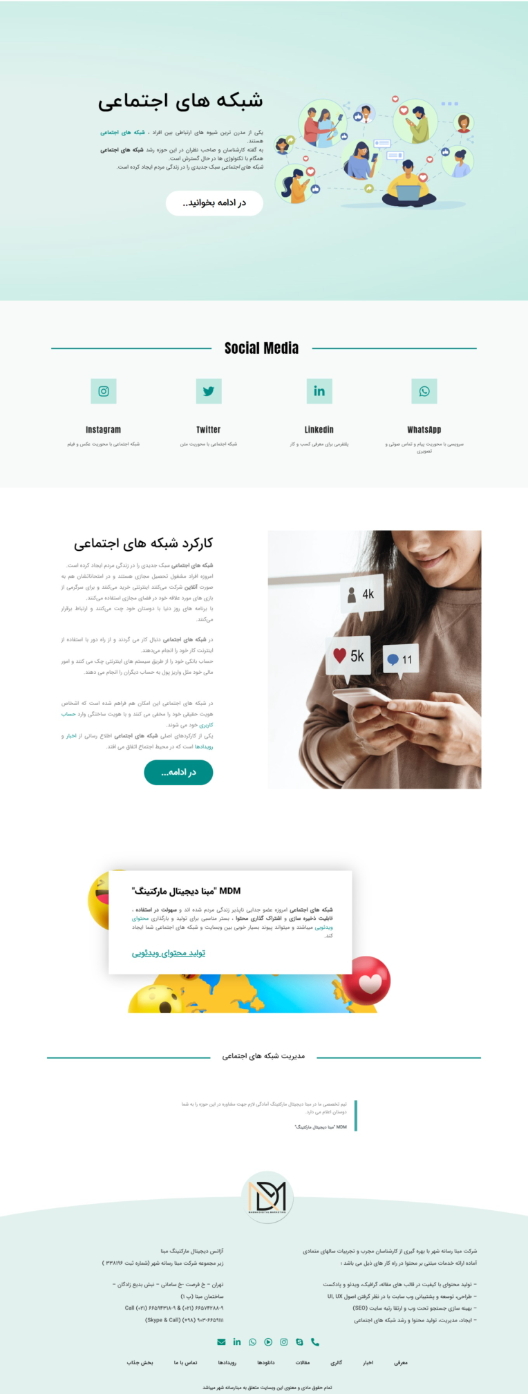 توسعه وبسایت صفر تا صد، توسعه پلاگین و سئوی صفحات