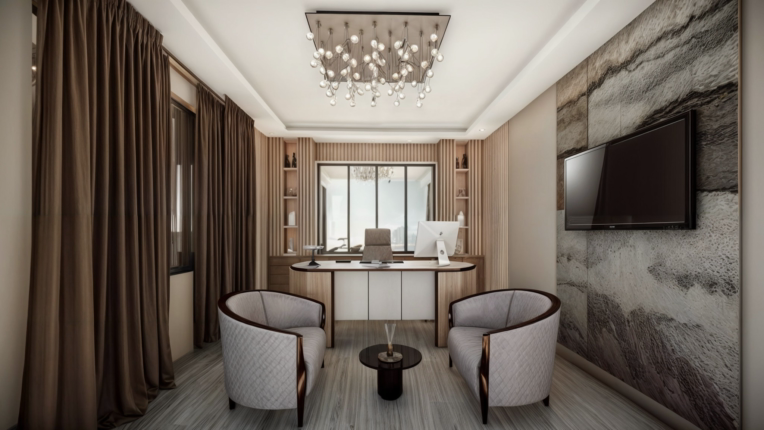 طراحی داخلی اداری و مدیریتی در شهرک صنعتی