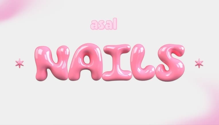 کارت ویزیت سالن ناخون کاری عسل