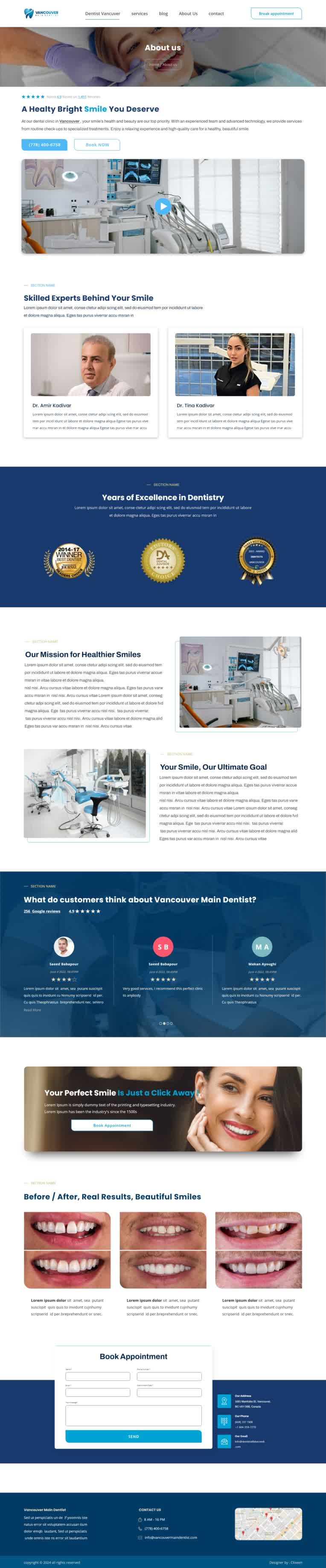 دندانپزشکی vancouver main dentist