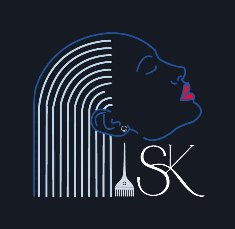 طراحی لوگو برای کسب‌وکار رنگ مو