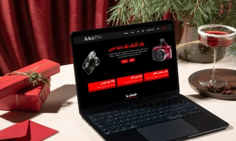 طراحی سایت خدمات عکاسی با وردپرس و المنتور بدون استفاده از قالب آماده