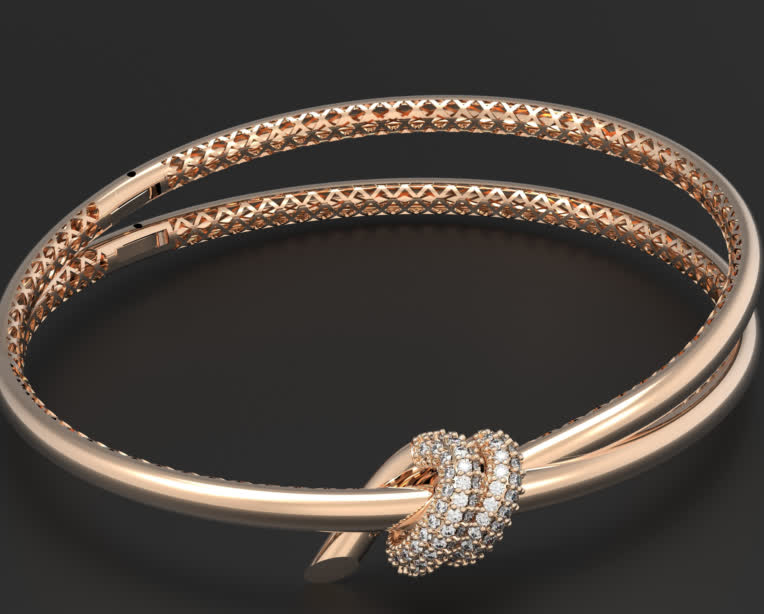 دستبند گره-          knot bracelet