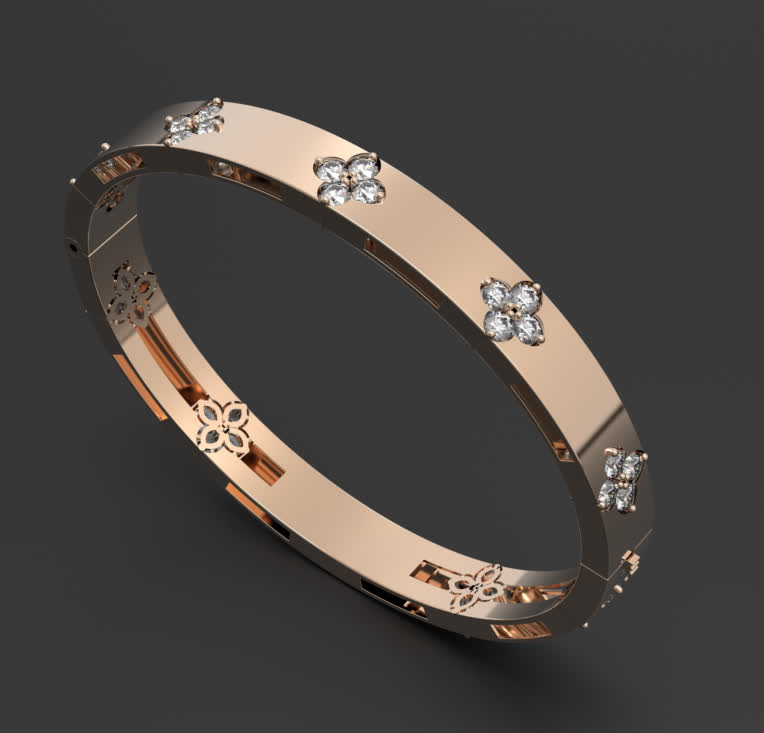 دستبند  roberto coin   - roberto coin bangle