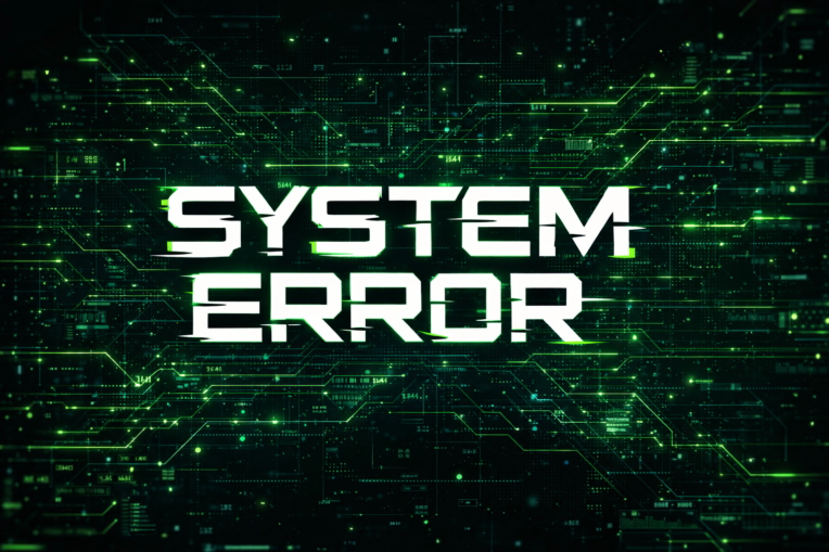 System Error  یک لوگو برای کارت ویزیت تعمیرات کامپیوتر