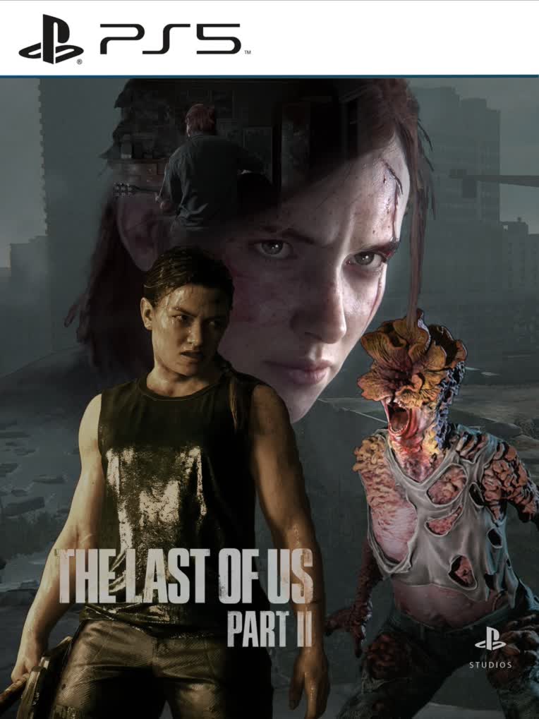 طراحی کاور بازی the last of us part 2