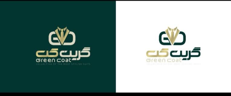 طراحی لوگو مدرن پوشاک مردانه(تایپوگرافی)