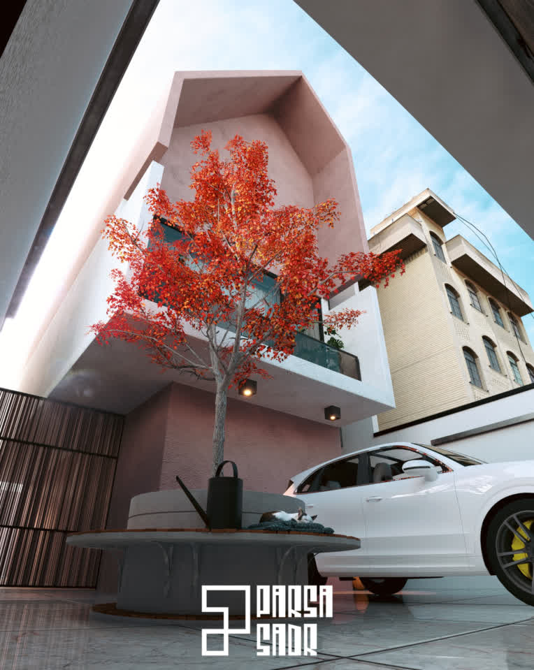 مدلسازی و رندرینگ پروژه مسکونی دوموس | Domus House