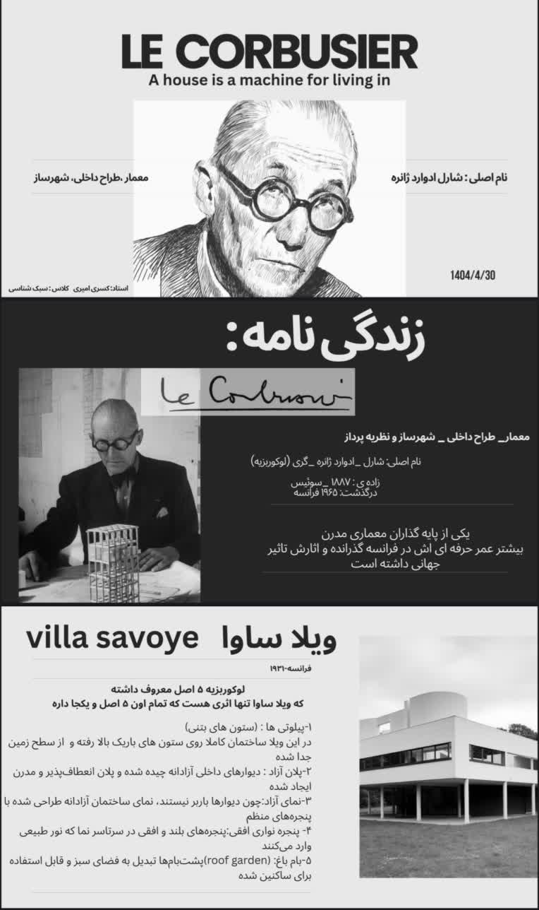 پاورپوینت معماری برای ارائه کلاسی
