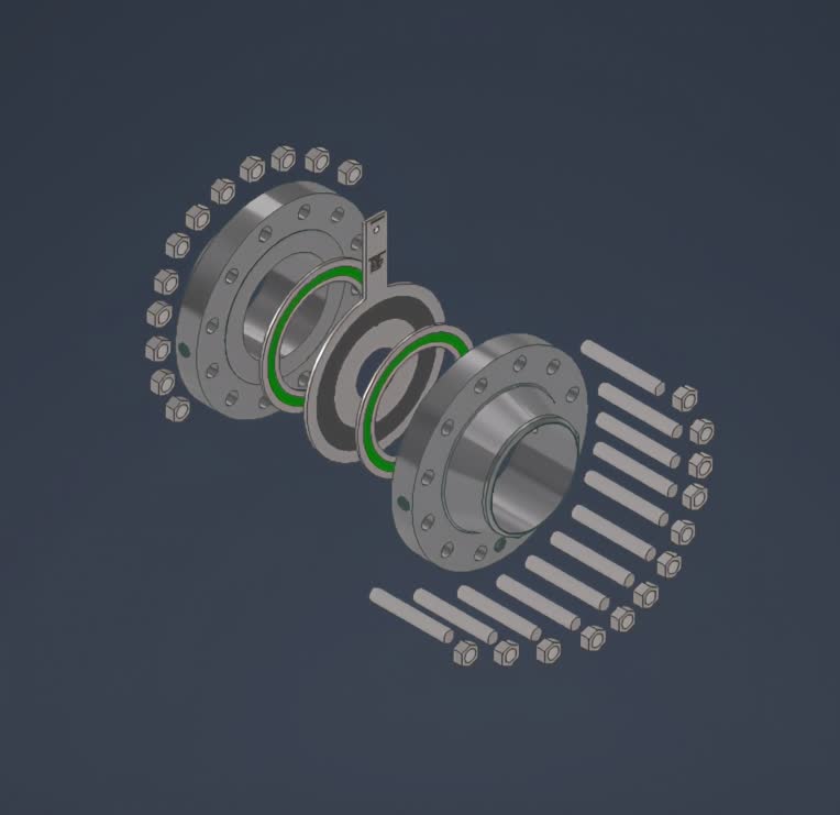 Eccentric Orifice Plate Flange