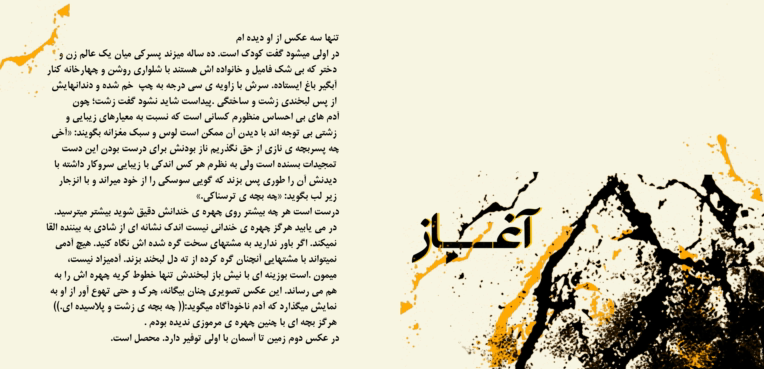 نمونه کار صفحه آرایی کتاب  نه آدمی