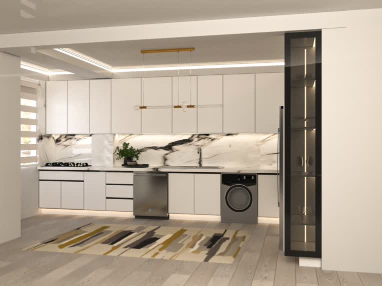 طراحی کابینت و کلوزت روم طبق خواست مشتری