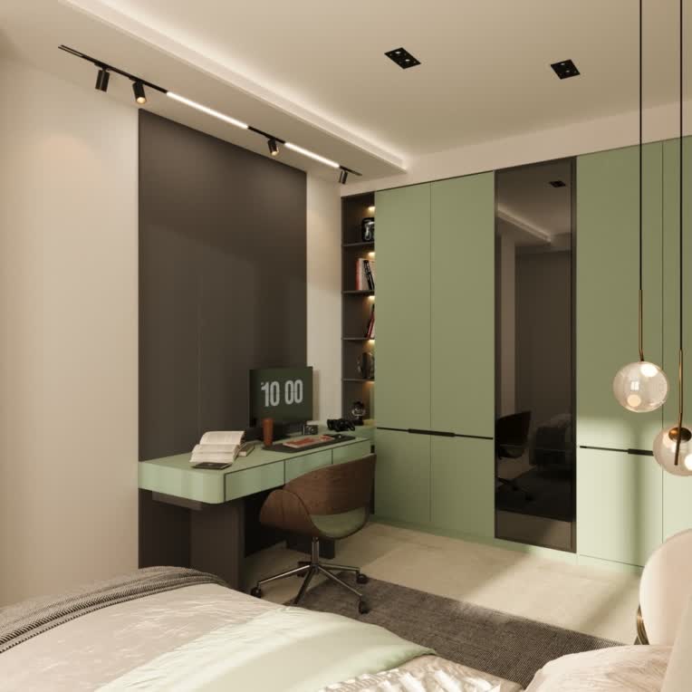 طراحی اتاق نوجوان در تری دی مکس
