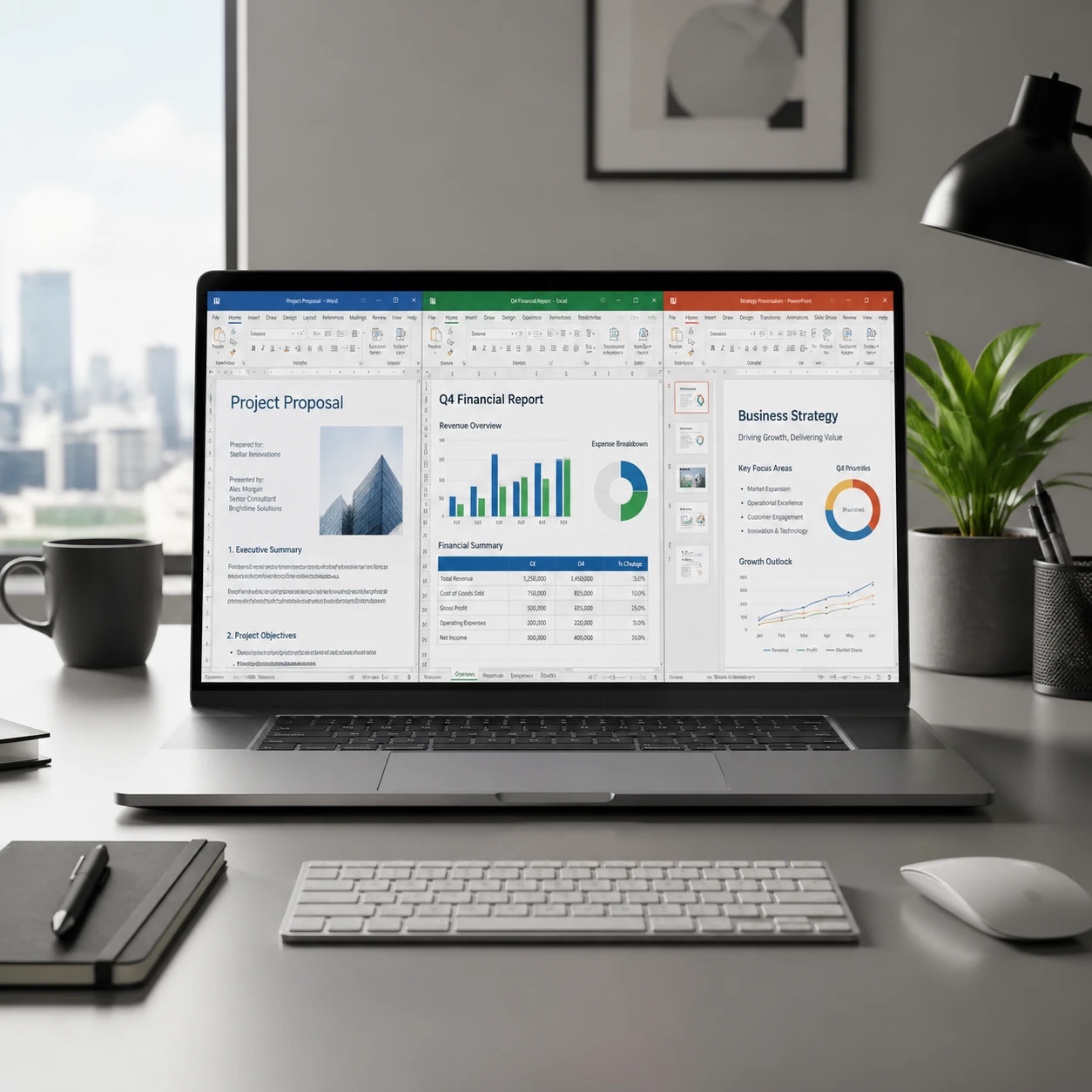 تسلط به مهارت‌های ICDL (Word ،Excel ،PowerPoint و مهارت‌های کامپیوتر)